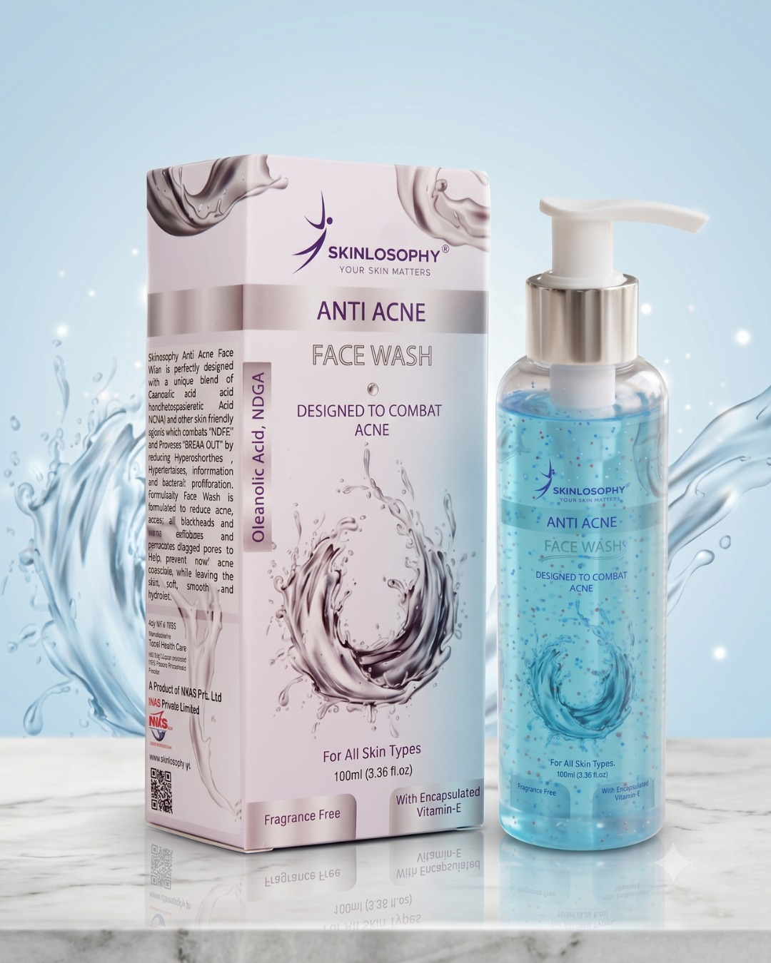 Skinlosophy Anti Acne Face Wash